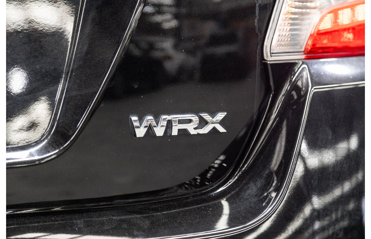 08/2015 Subaru WRX Premium (AWD) MY16 4d Sedan Black Turbo 2.0L