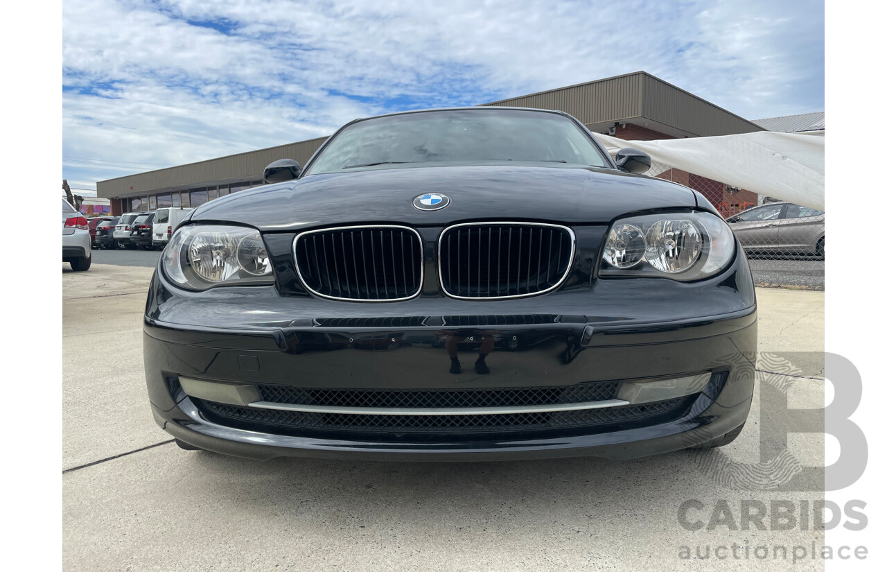 05/2008 BMW 118i E87 MY07 Upgrade 4d Hatchback Black 2.0L