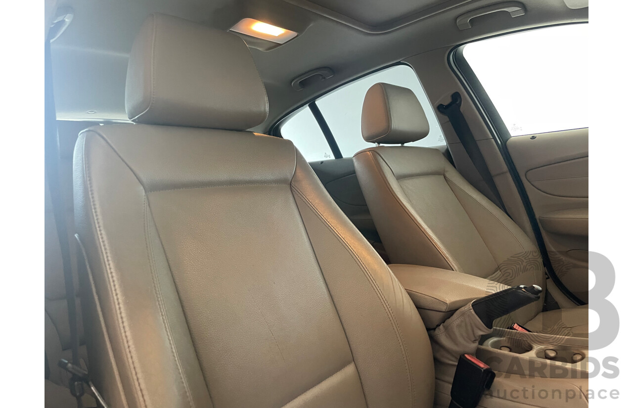 05/2008 BMW 118i E87 MY07 Upgrade 4d Hatchback Black 2.0L