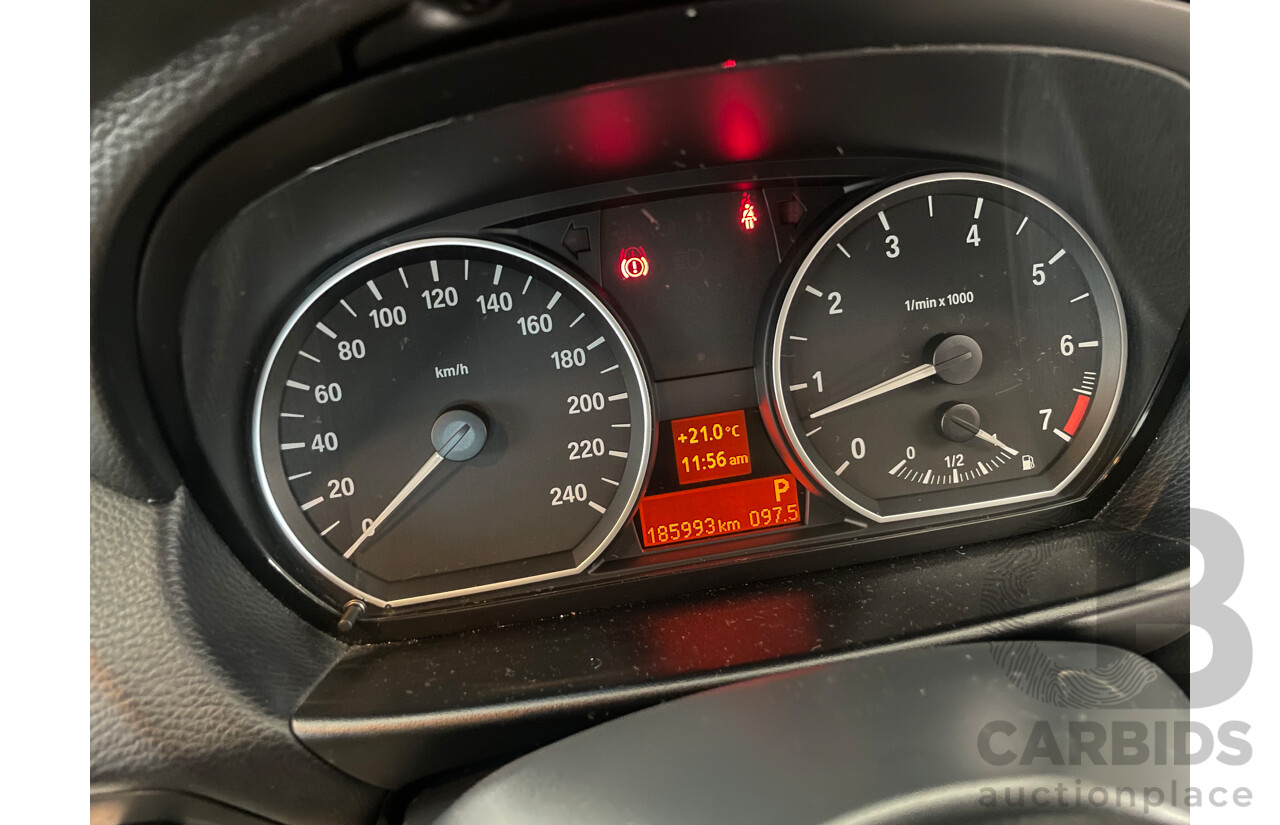 05/2008 BMW 118i E87 MY07 Upgrade 4d Hatchback Black 2.0L