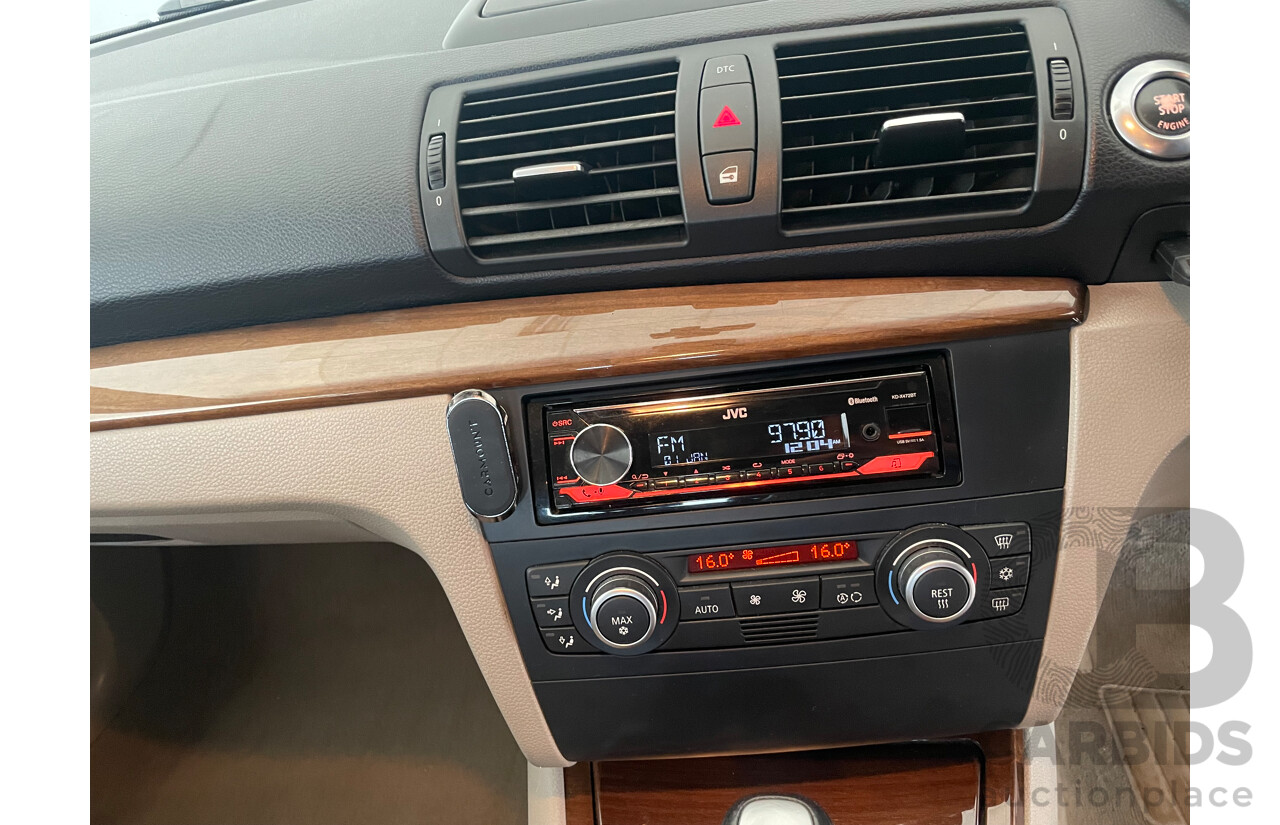 05/2008 BMW 118i E87 MY07 Upgrade 4d Hatchback Black 2.0L