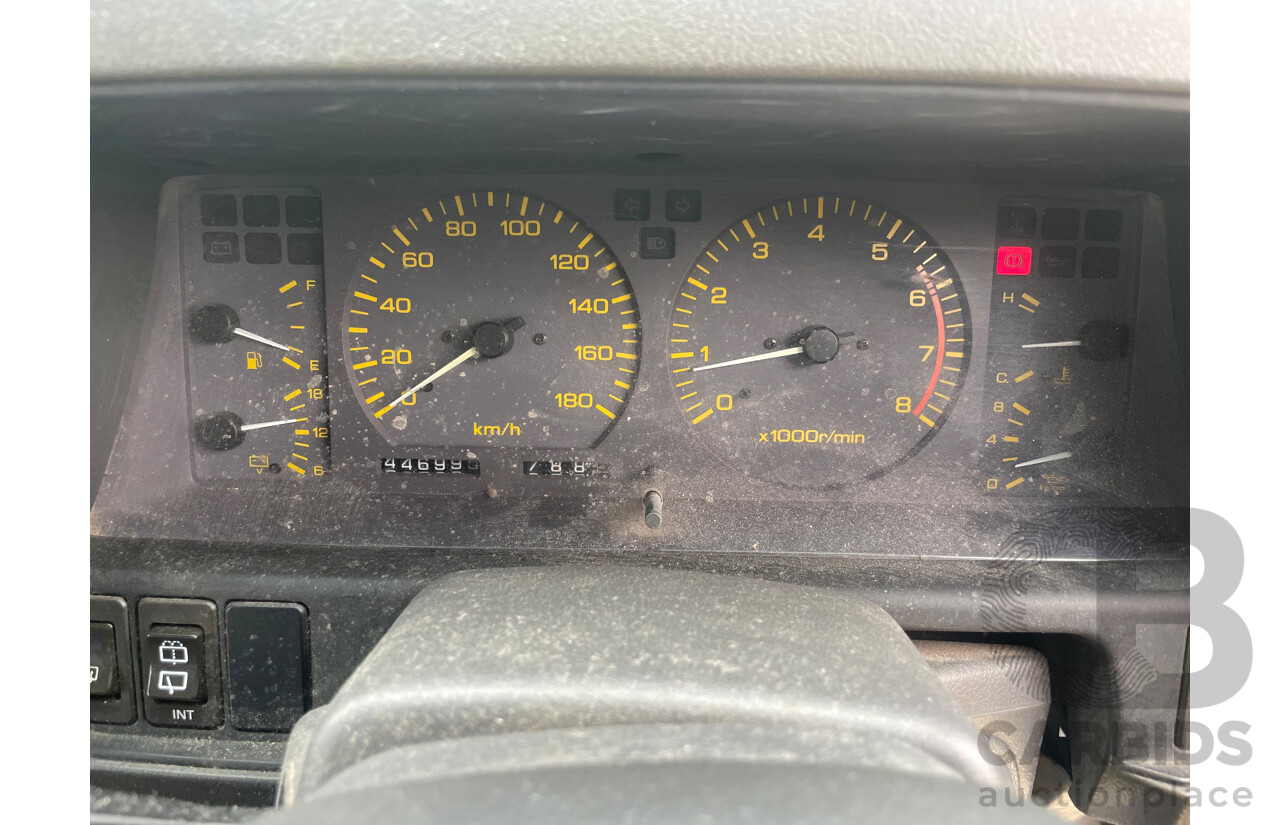8/1991 Nissan Patrol ST30 (4x4) GQ 4d Wagon White 3.0L
