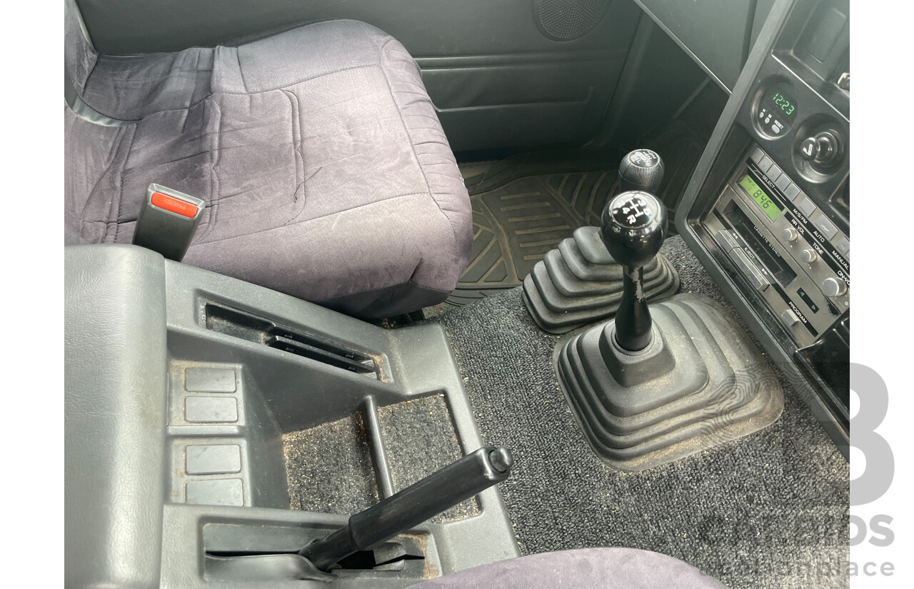 8/1991 Nissan Patrol ST30 (4x4) GQ 4d Wagon White 3.0L