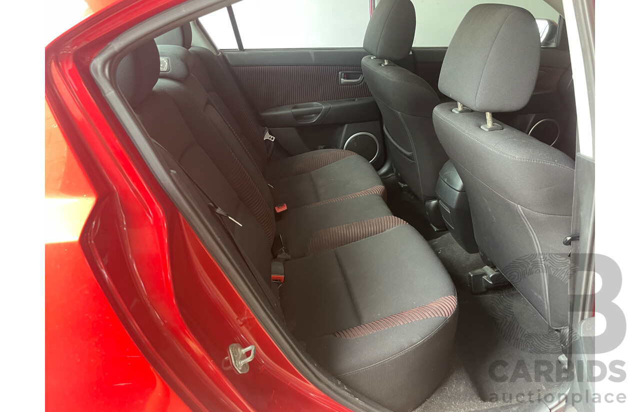 6/2004 Mazda Mazda3 SP23 BK 4d Sedan Red 2.3L