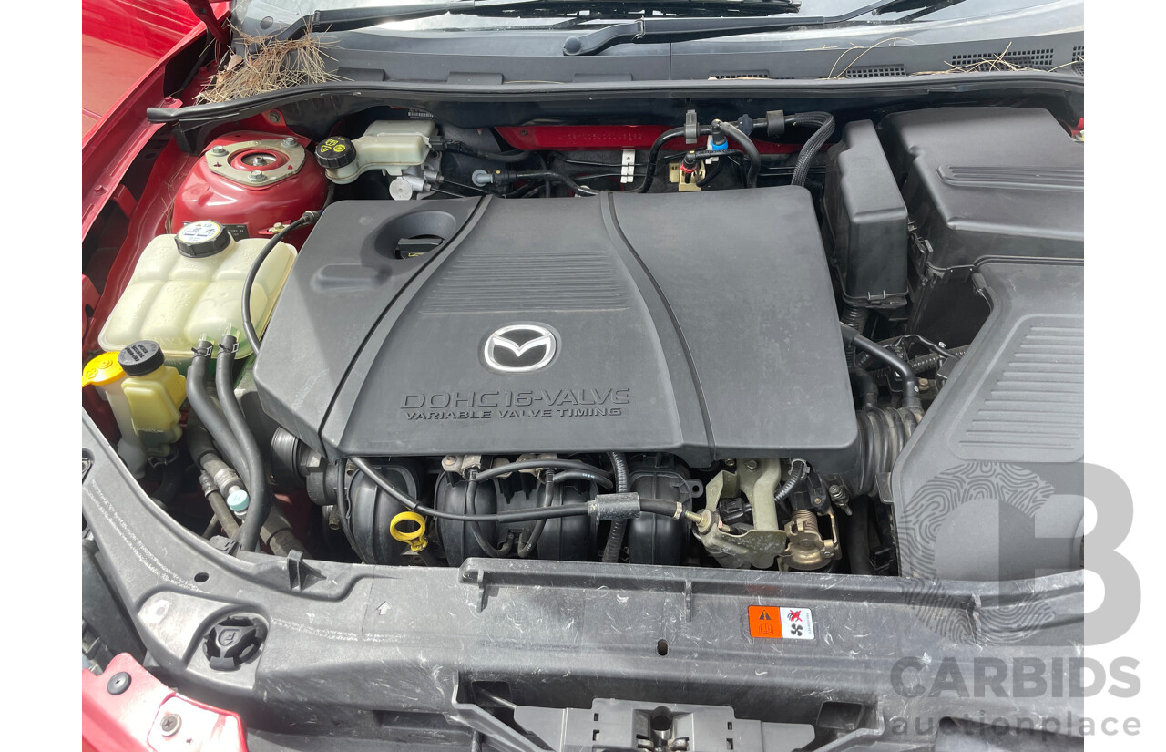 6/2004 Mazda Mazda3 SP23 BK 4d Sedan Red 2.3L