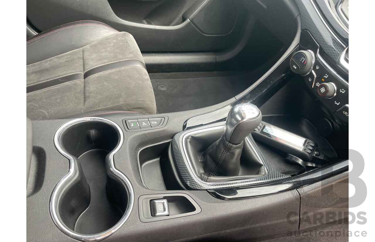 6/2014 Holden Commodore SV6 Storm VF Ute Black 3.6L