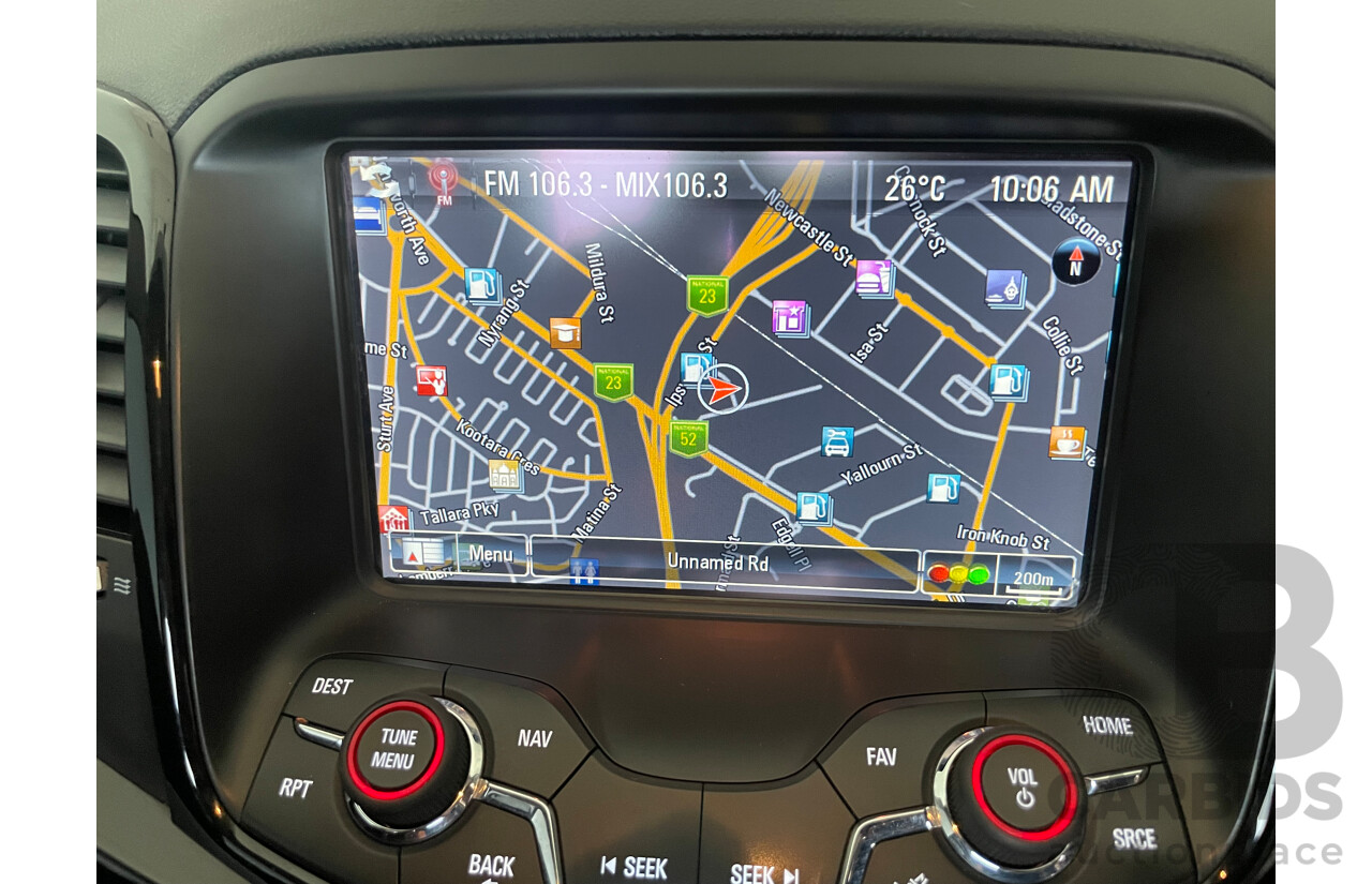 6/2014 Holden Commodore SV6 Storm VF Ute Black 3.6L