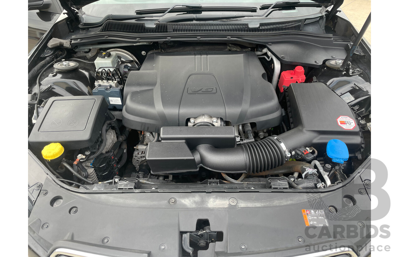 6/2014 Holden Commodore SV6 Storm VF Ute Black 3.6L