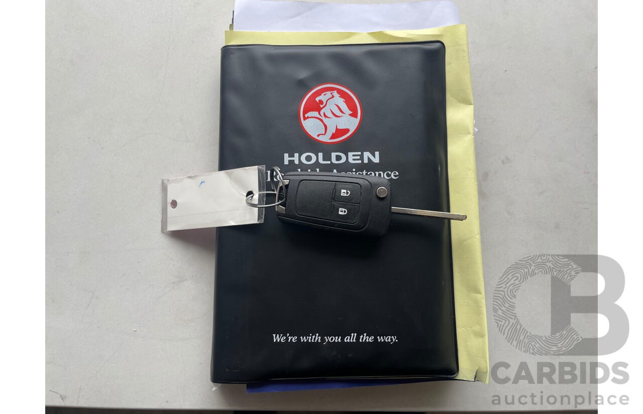 6/2014 Holden Commodore SV6 Storm VF Ute Black 3.6L