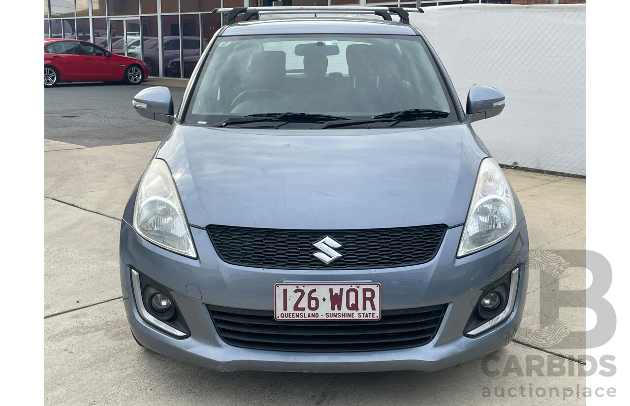 4/2014 Suzuki Swift GA FZ MY13 5d Hatchback Blue 1.4L