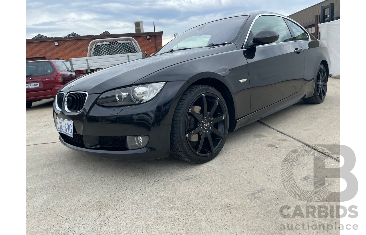 02/07 Bmw 325i RWD E92 2D Coupe Black 2.5L