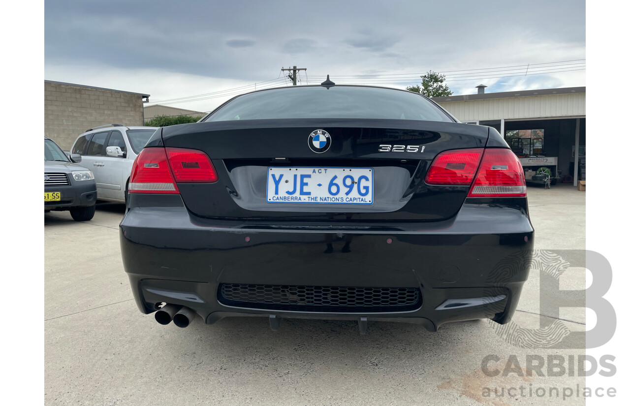 02/07 Bmw 325i RWD E92 2D Coupe Black 2.5L