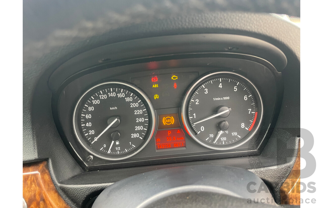 02/07 Bmw 325i RWD E92 2D Coupe Black 2.5L