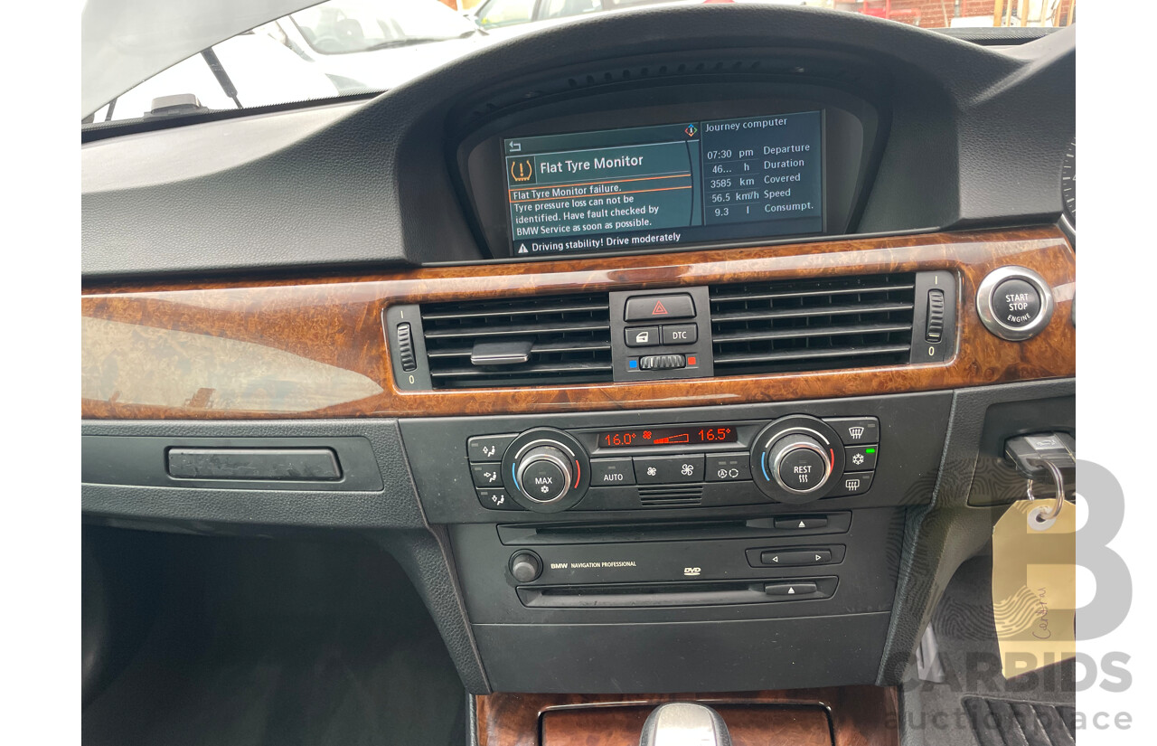 02/07 Bmw 325i RWD E92 2D Coupe Black 2.5L