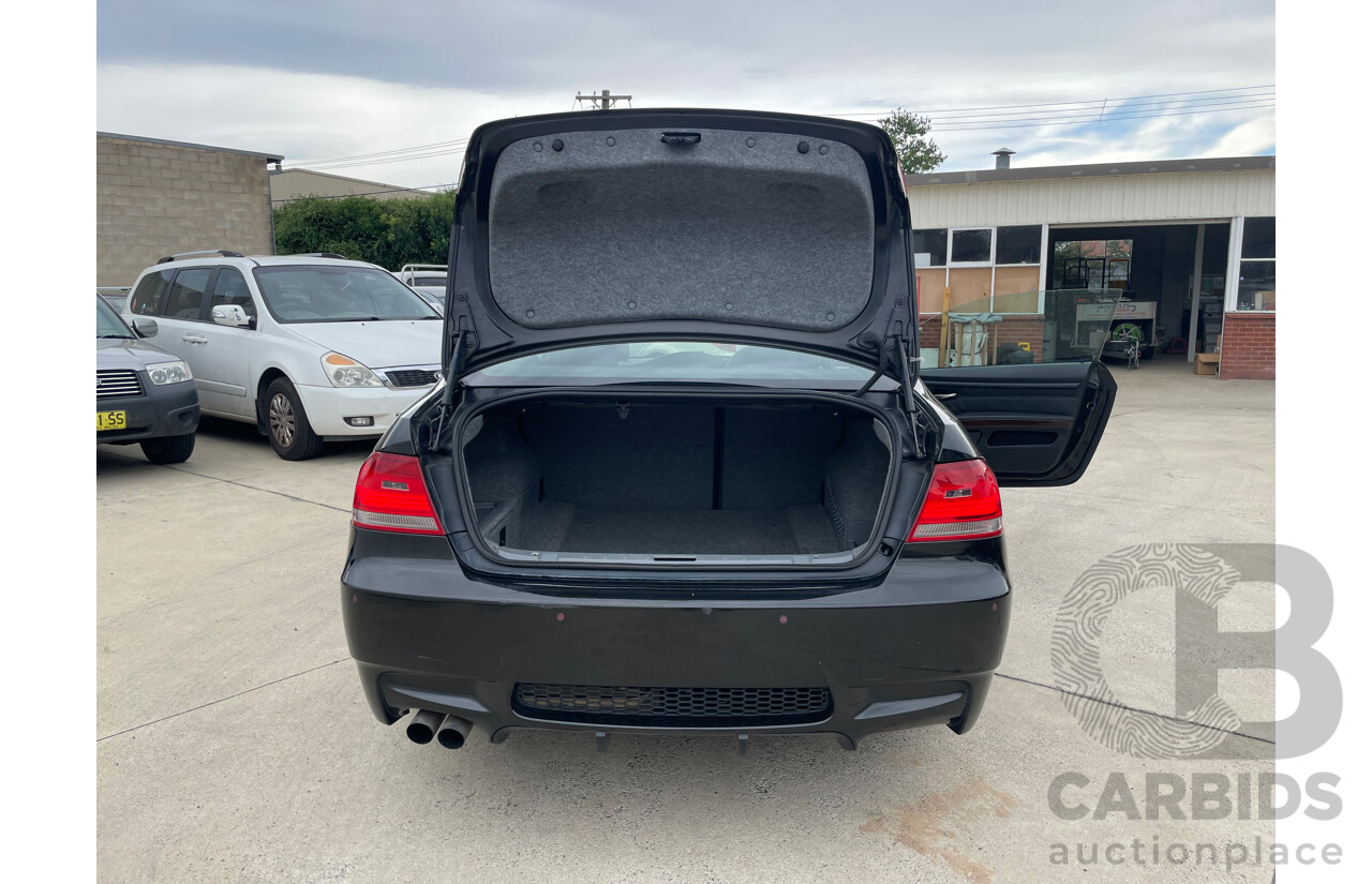 02/07 Bmw 325i RWD E92 2D Coupe Black 2.5L