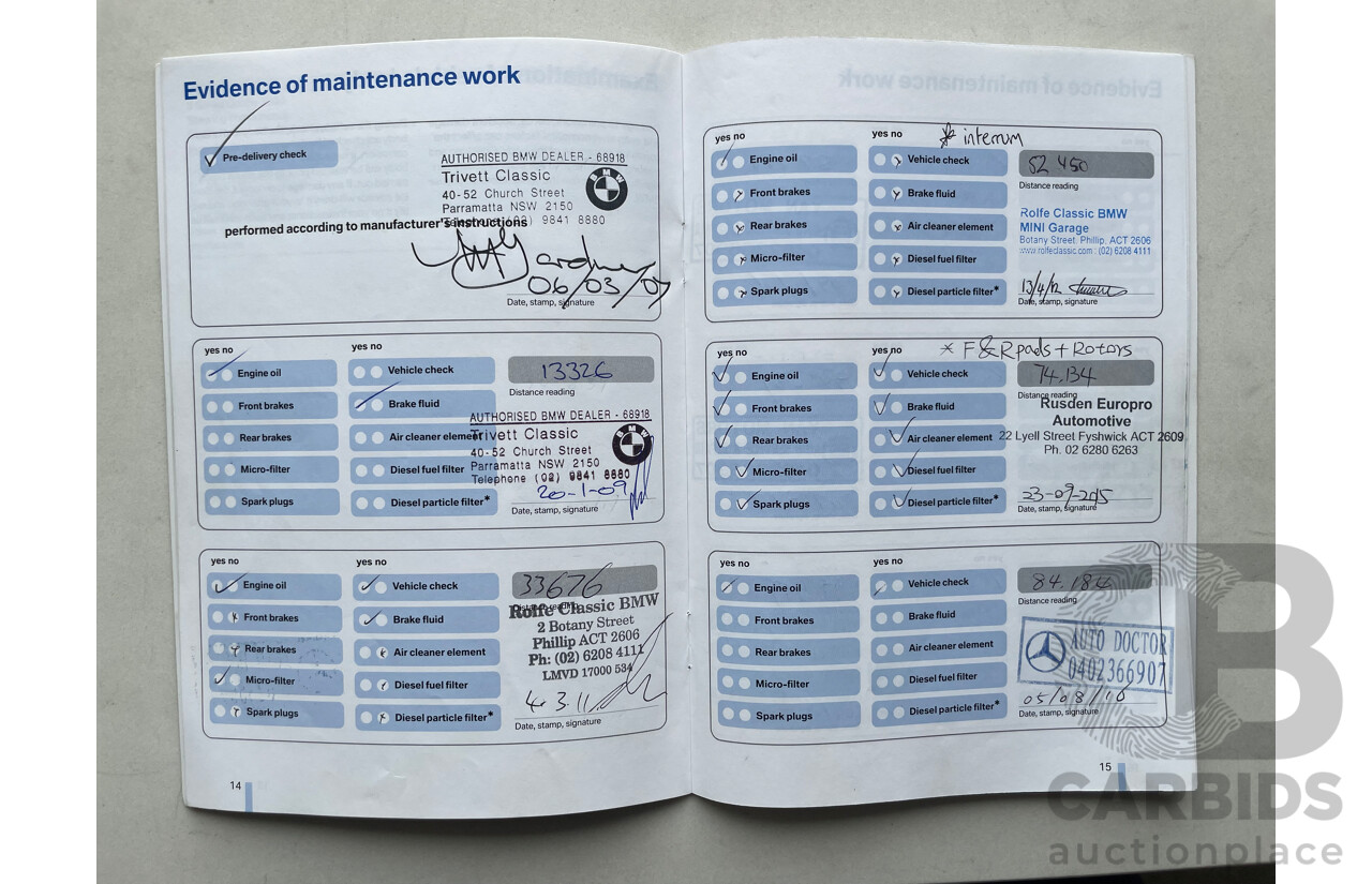 02/07 Bmw 325i RWD E92 2D Coupe Black 2.5L