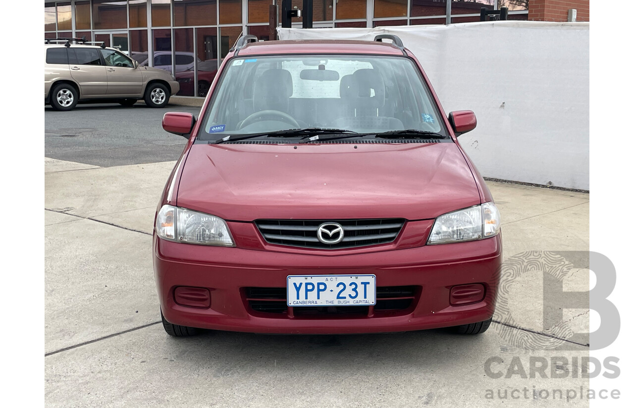 3/2000 Mazda 121 Metro  5d Hatchback Maroon 1.3L