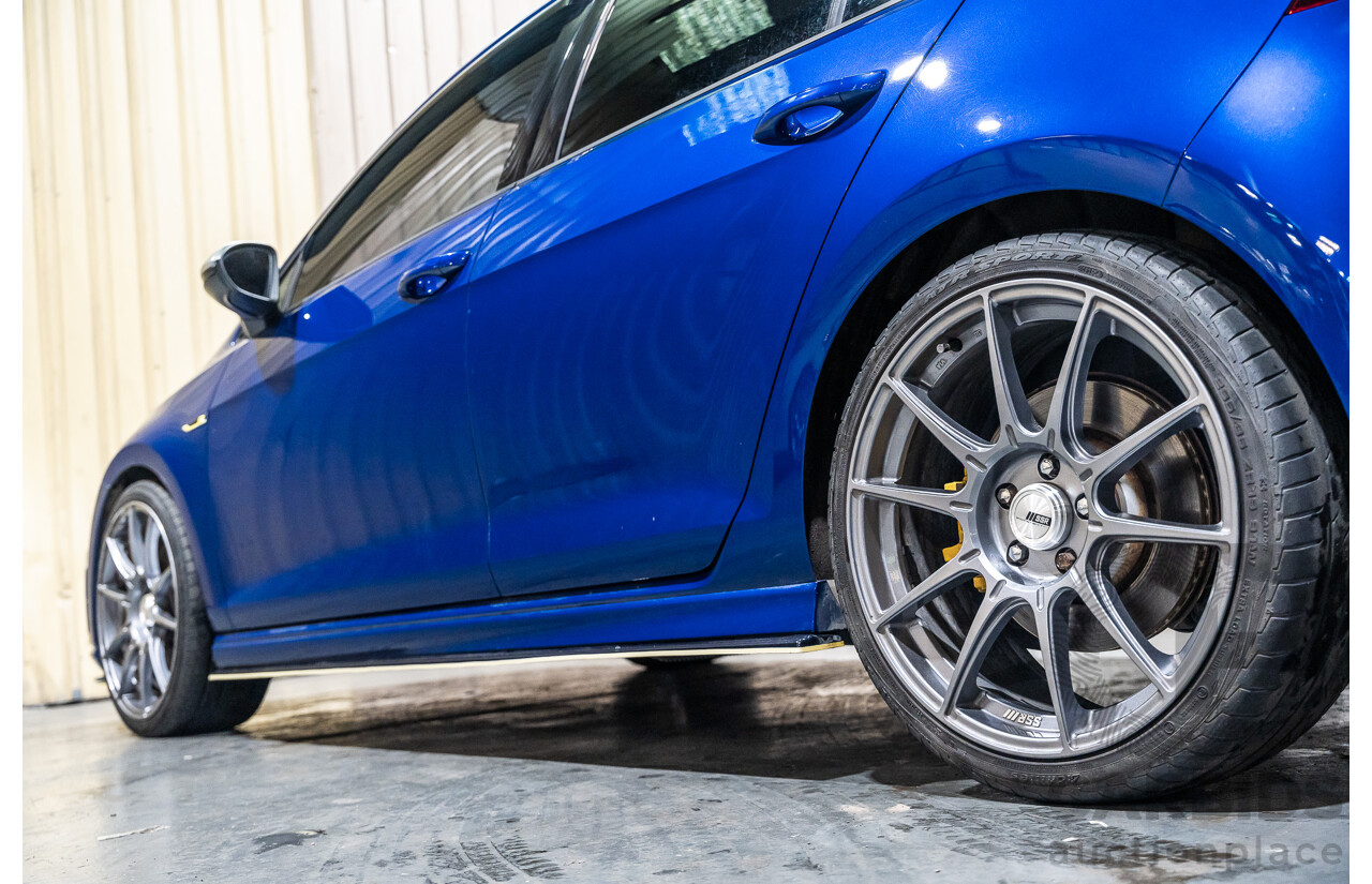 1/2015 Volkswagen Golf R (AWD) MK7 MY15 5d Hatchback Lapiz Blue Turbo 2.0L