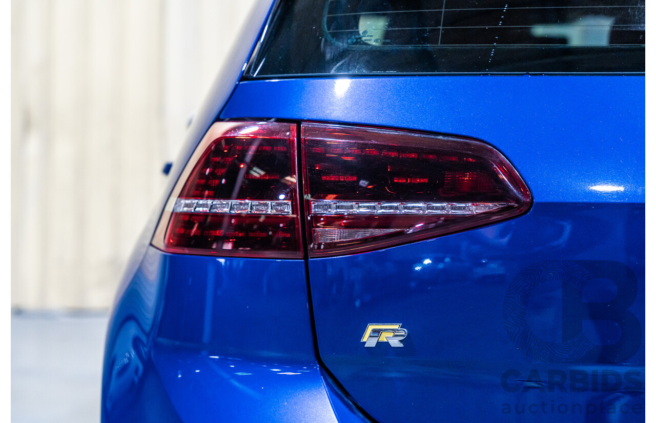 1/2015 Volkswagen Golf R (AWD) MK7 MY15 5d Hatchback Lapiz Blue Turbo 2.0L