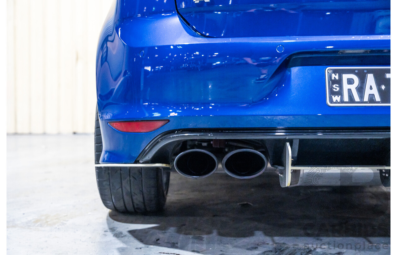 1/2015 Volkswagen Golf R (AWD) MK7 MY15 5d Hatchback Lapiz Blue Turbo 2.0L