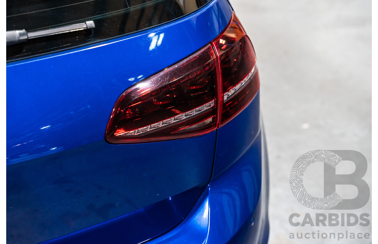 1/2015 Volkswagen Golf R (AWD) MK7 MY15 5d Hatchback Lapiz Blue Turbo 2.0L