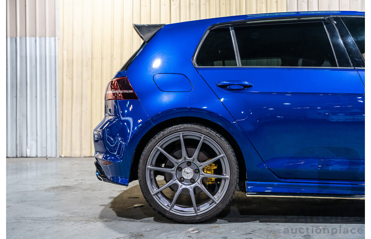 1/2015 Volkswagen Golf R (AWD) MK7 MY15 5d Hatchback Lapiz Blue Turbo 2.0L