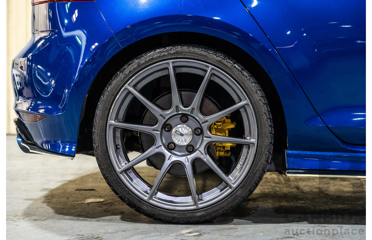 1/2015 Volkswagen Golf R (AWD) MK7 MY15 5d Hatchback Lapiz Blue Turbo 2.0L