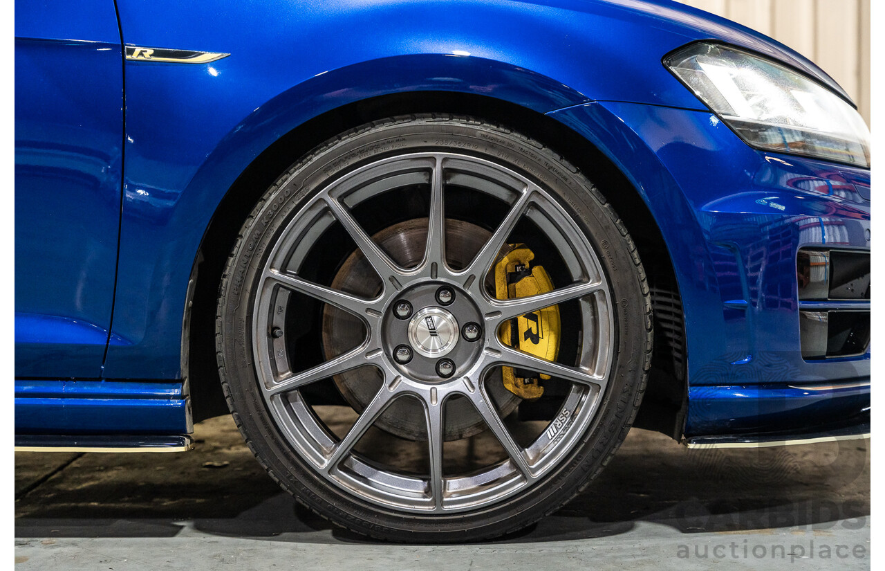 1/2015 Volkswagen Golf R (AWD) MK7 MY15 5d Hatchback Lapiz Blue Turbo 2.0L