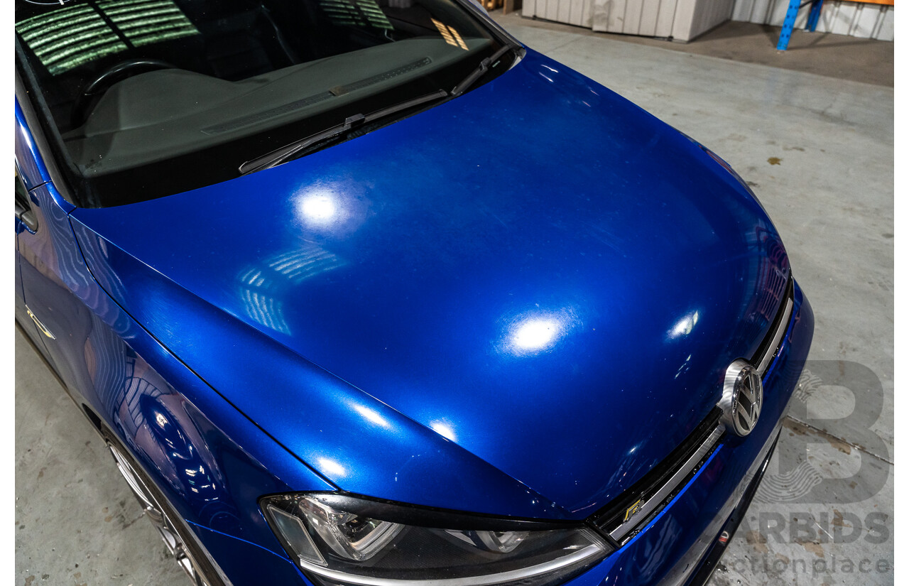 1/2015 Volkswagen Golf R (AWD) MK7 MY15 5d Hatchback Lapiz Blue Turbo 2.0L