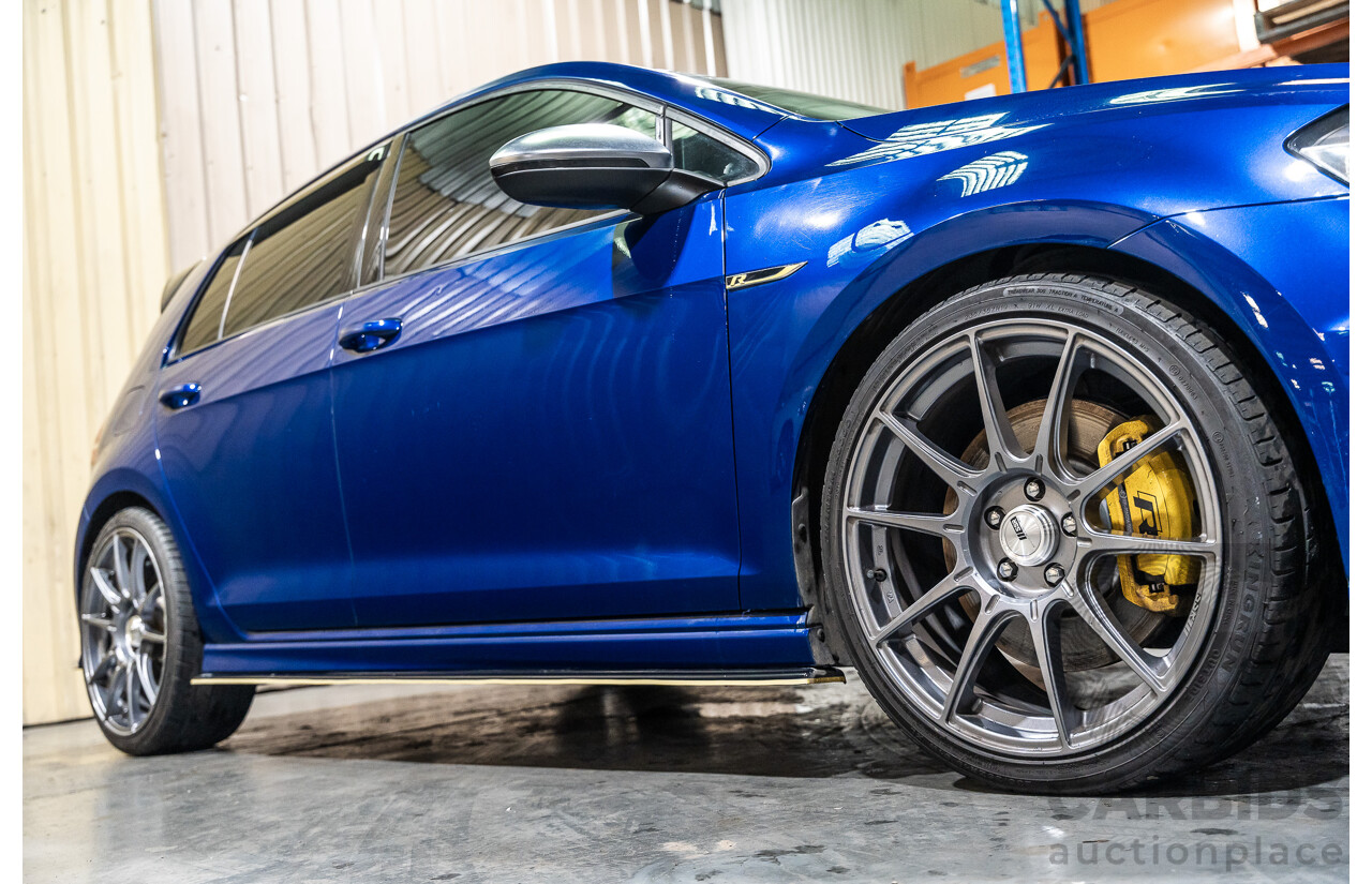 1/2015 Volkswagen Golf R (AWD) MK7 MY15 5d Hatchback Lapiz Blue Turbo 2.0L