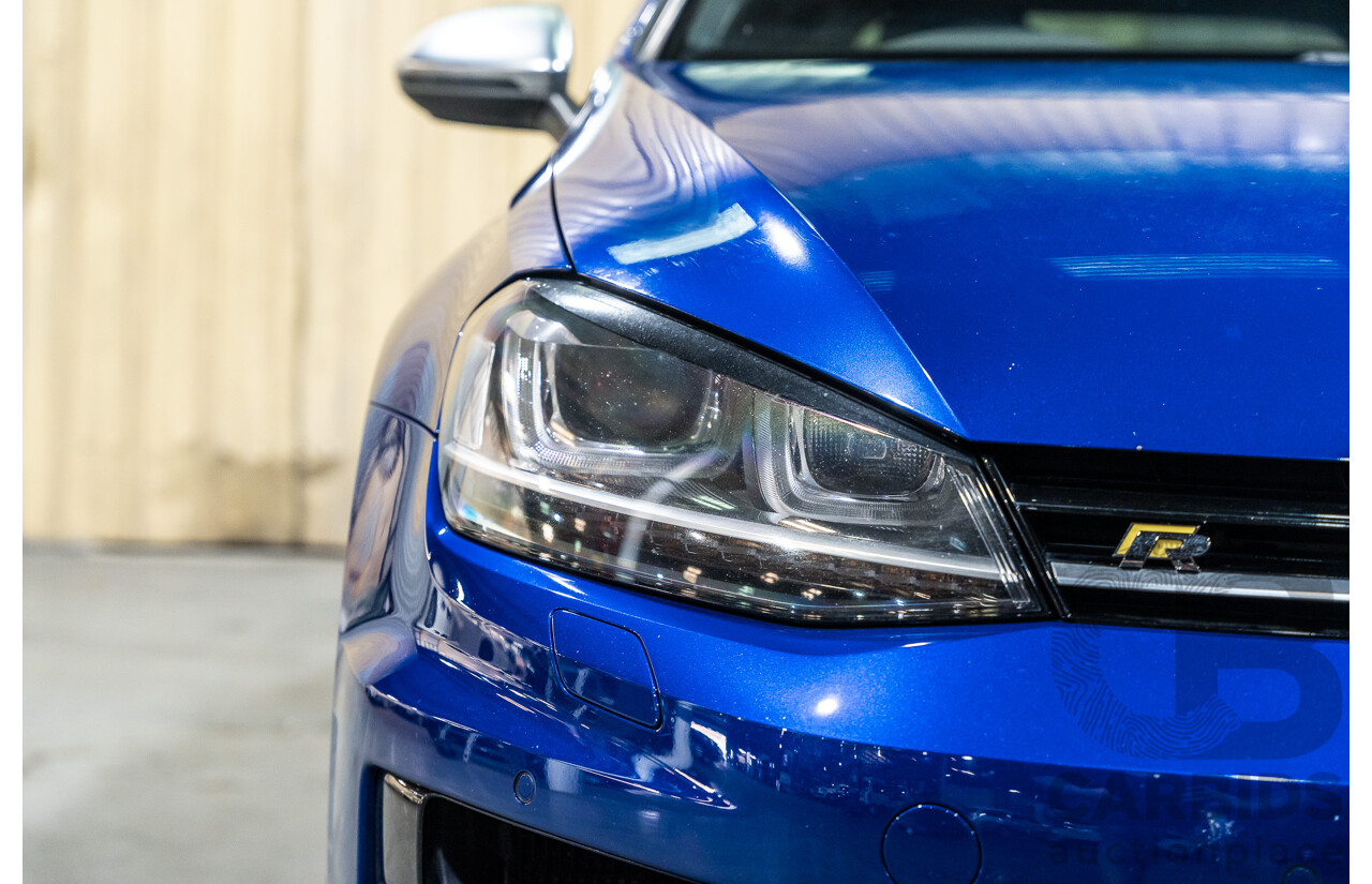 1/2015 Volkswagen Golf R (AWD) MK7 MY15 5d Hatchback Lapiz Blue Turbo 2.0L