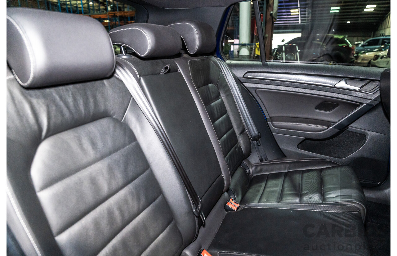 1/2015 Volkswagen Golf R (AWD) MK7 MY15 5d Hatchback Lapiz Blue Turbo 2.0L