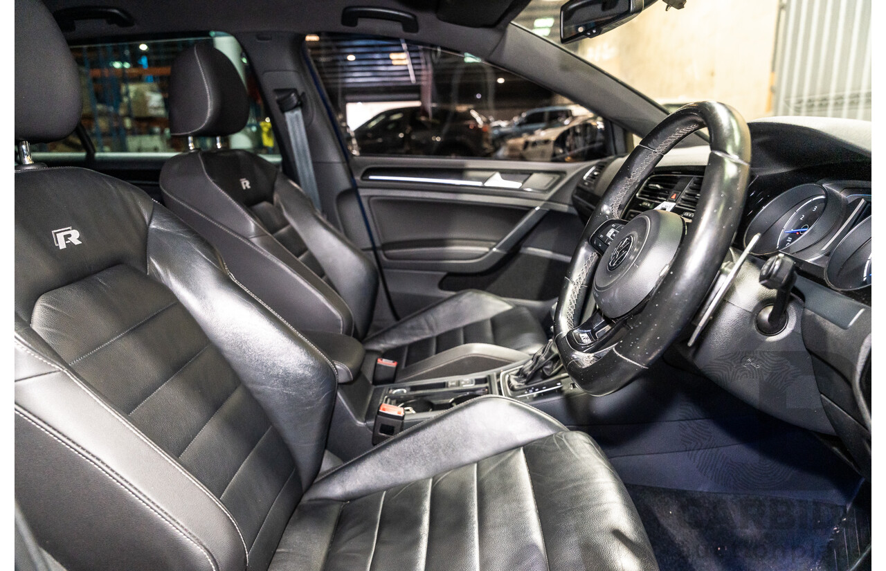 1/2015 Volkswagen Golf R (AWD) MK7 MY15 5d Hatchback Lapiz Blue Turbo 2.0L