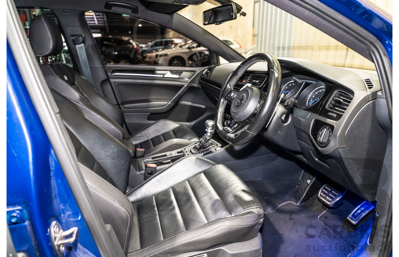 1/2015 Volkswagen Golf R (AWD) MK7 MY15 5d Hatchback Lapiz Blue Turbo 2.0L