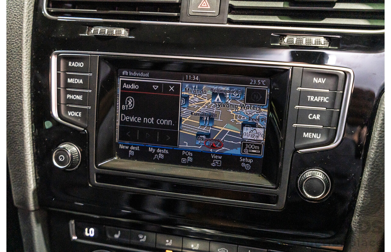 1/2015 Volkswagen Golf R (AWD) MK7 MY15 5d Hatchback Lapiz Blue Turbo 2.0L