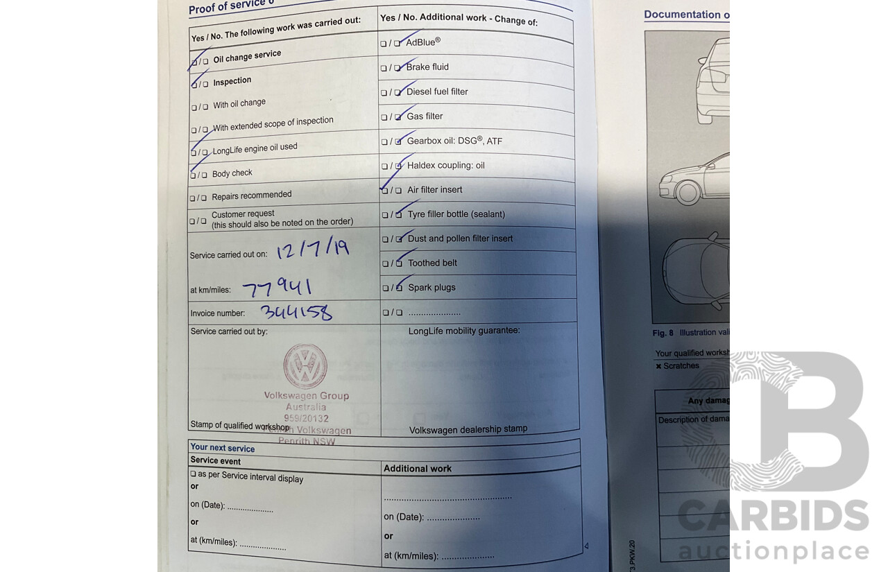 1/2015 Volkswagen Golf R (AWD) MK7 MY15 5d Hatchback Lapiz Blue Turbo 2.0L