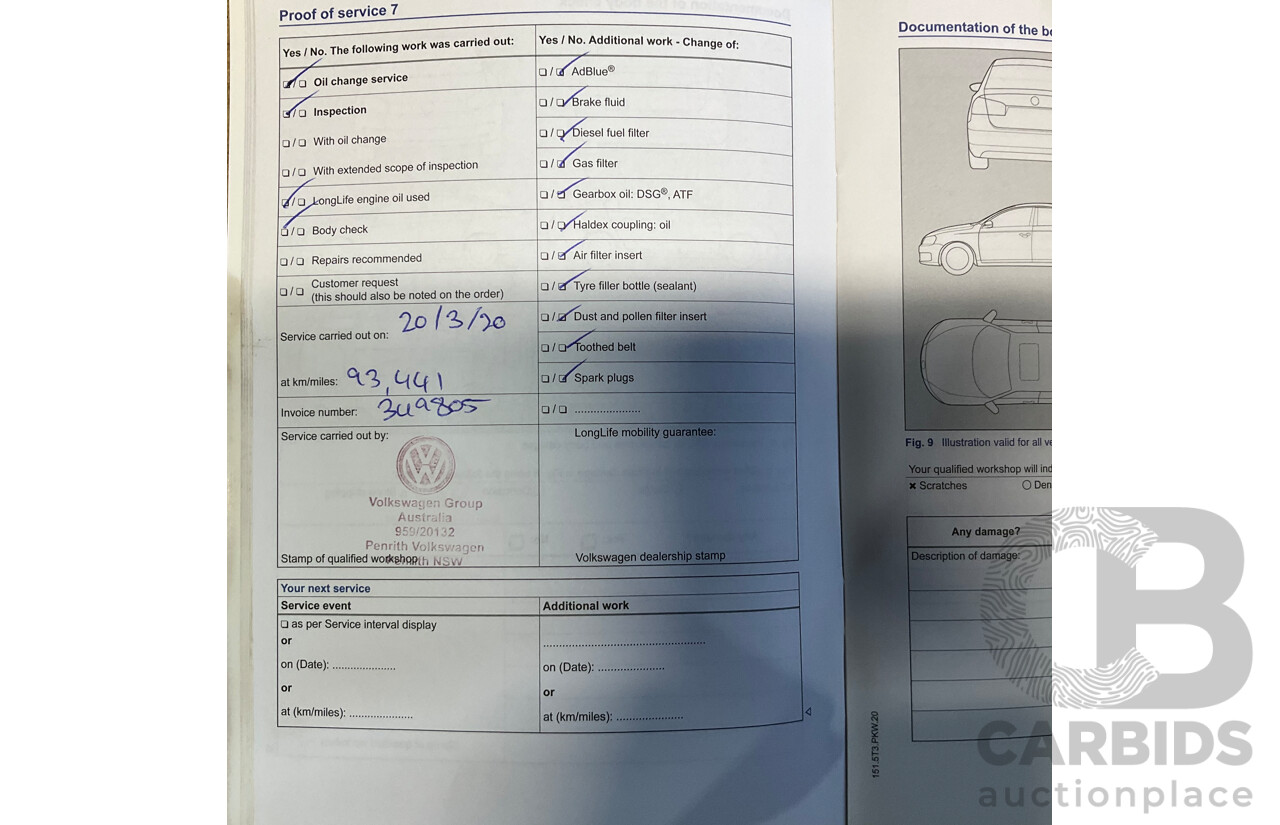 1/2015 Volkswagen Golf R (AWD) MK7 MY15 5d Hatchback Lapiz Blue Turbo 2.0L