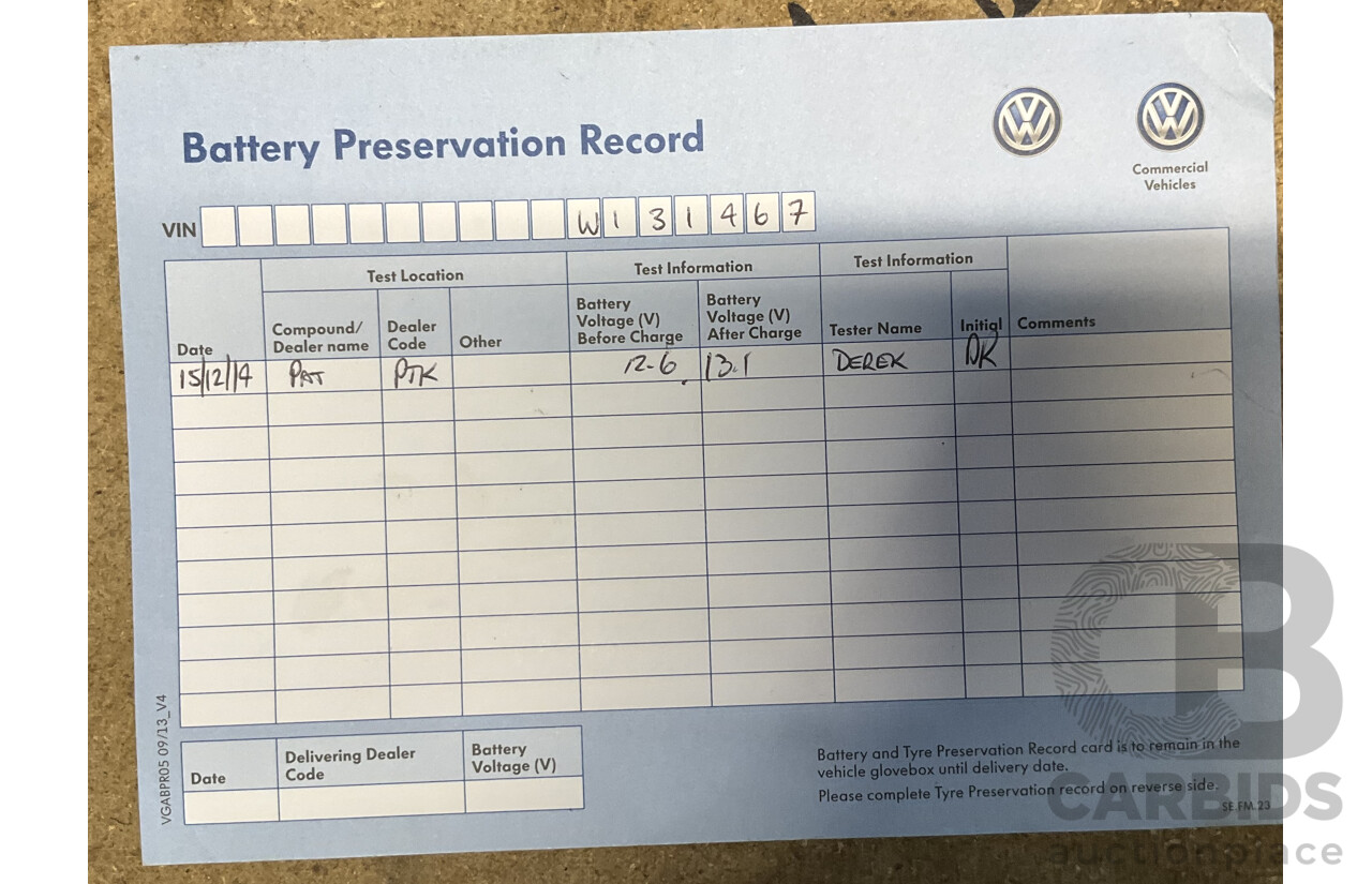 1/2015 Volkswagen Golf R (AWD) MK7 MY15 5d Hatchback Lapiz Blue Turbo 2.0L