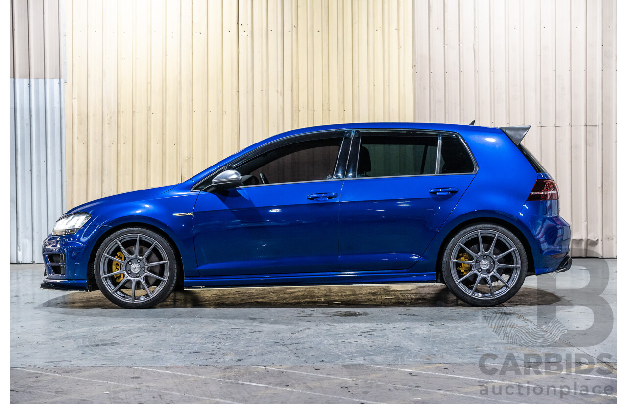 1/2015 Volkswagen Golf R (AWD) MK7 MY15 5d Hatchback Lapiz Blue Turbo 2.0L