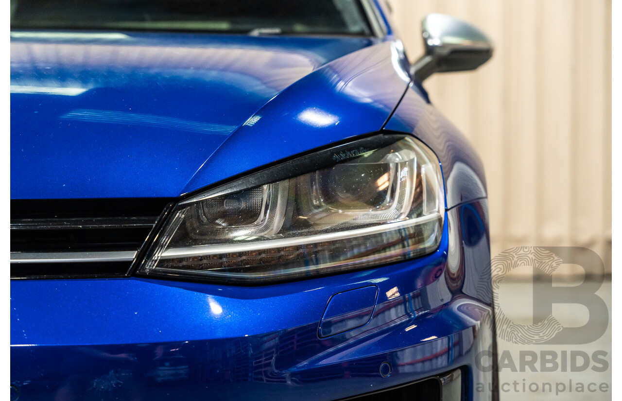 1/2015 Volkswagen Golf R (AWD) MK7 MY15 5d Hatchback Lapiz Blue Turbo 2.0L