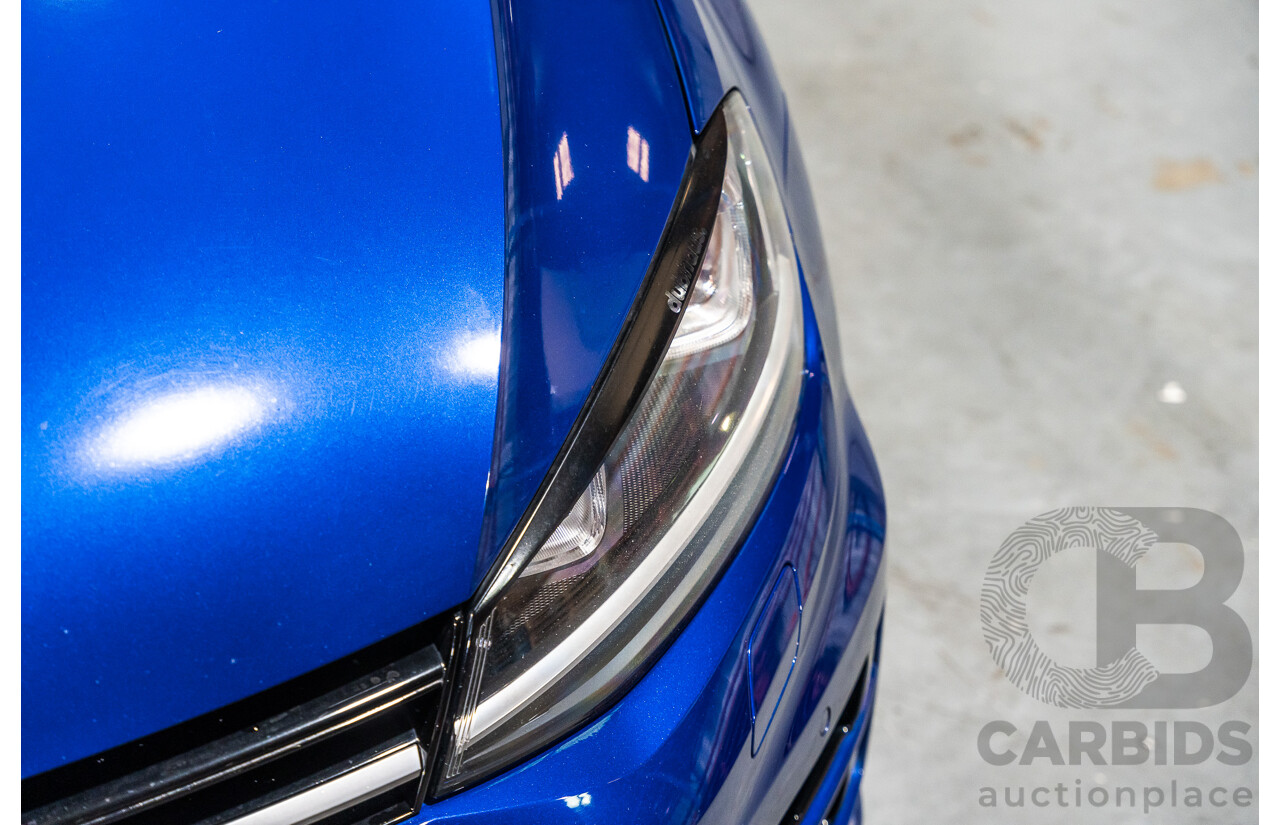 1/2015 Volkswagen Golf R (AWD) MK7 MY15 5d Hatchback Lapiz Blue Turbo 2.0L