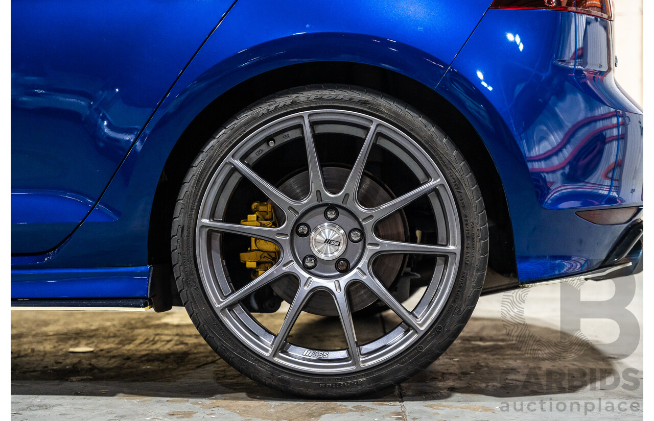 1/2015 Volkswagen Golf R (AWD) MK7 MY15 5d Hatchback Lapiz Blue Turbo 2.0L