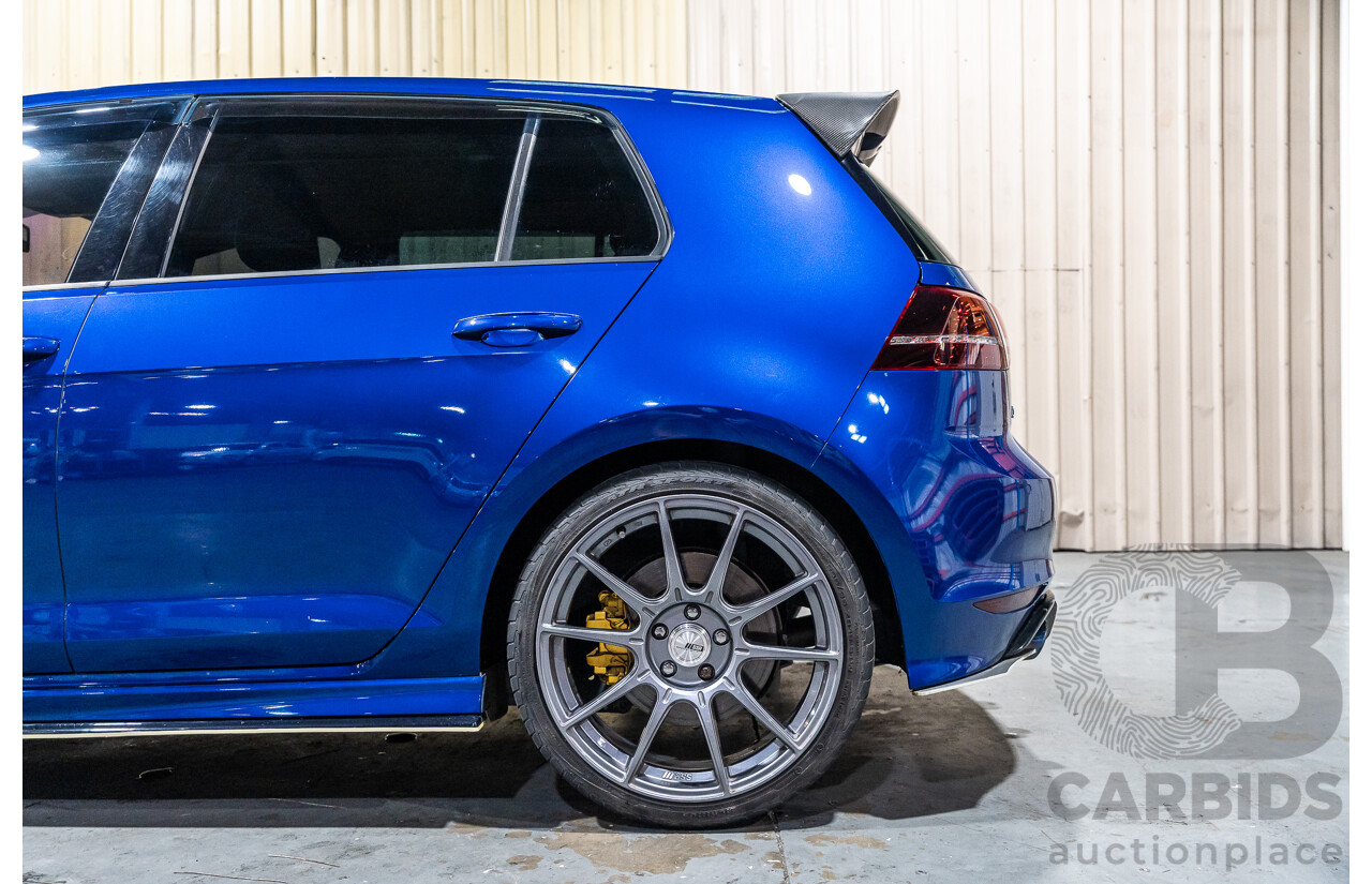 1/2015 Volkswagen Golf R (AWD) MK7 MY15 5d Hatchback Lapiz Blue Turbo 2.0L