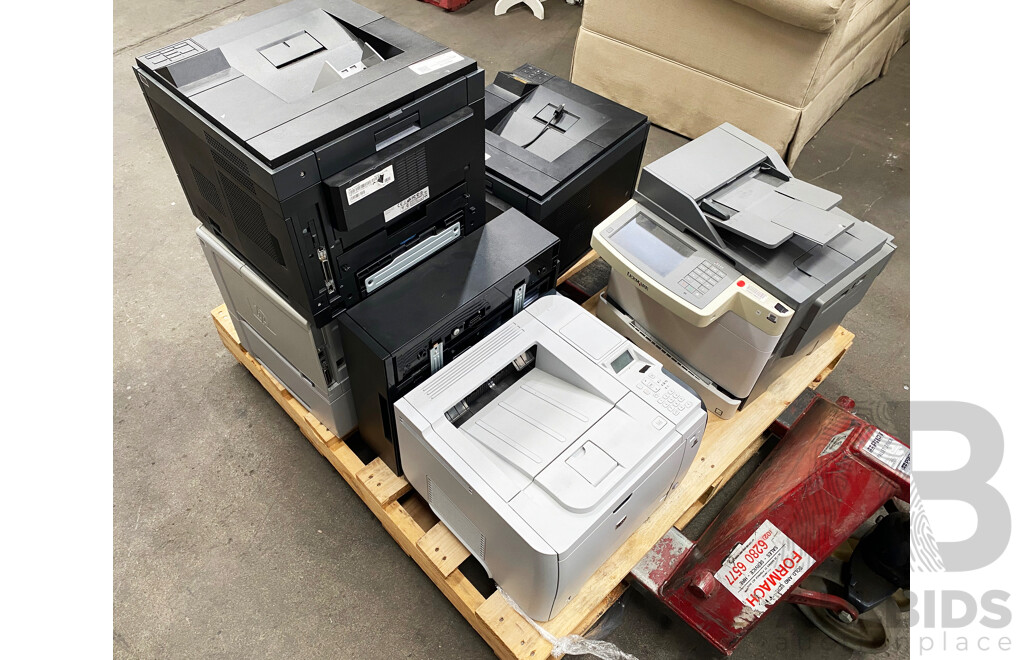 Assorted Lot of Printer (Lexmark/HP/Dell)