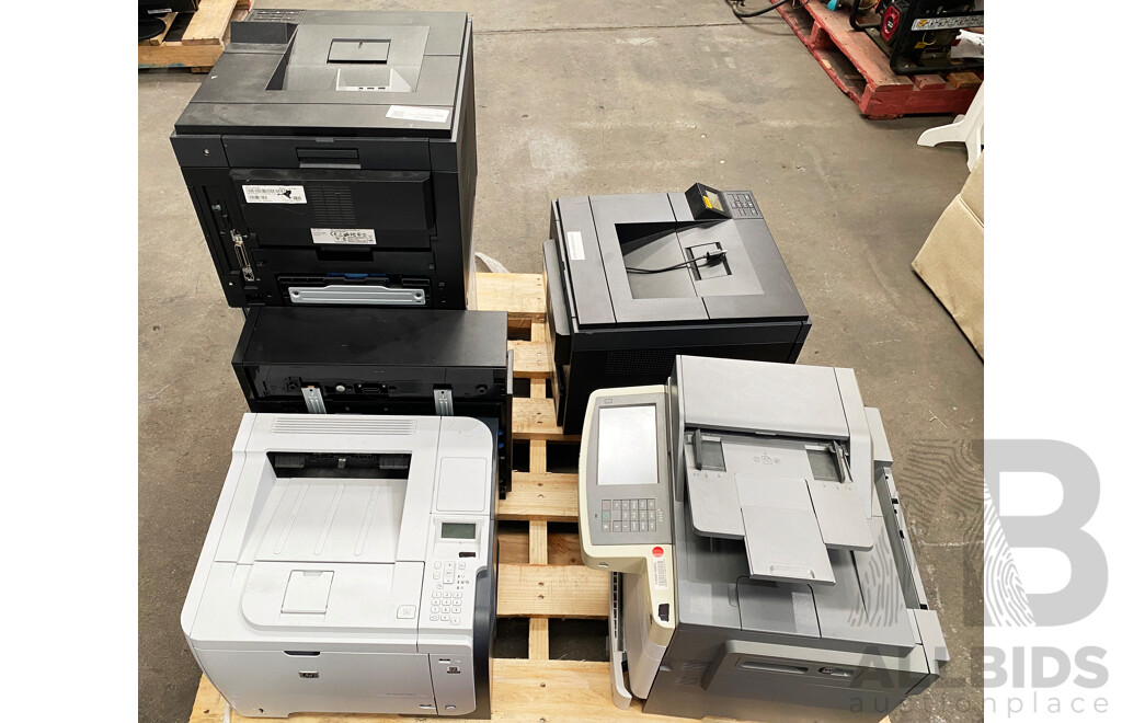 Assorted Lot of Printer (Lexmark/HP/Dell)