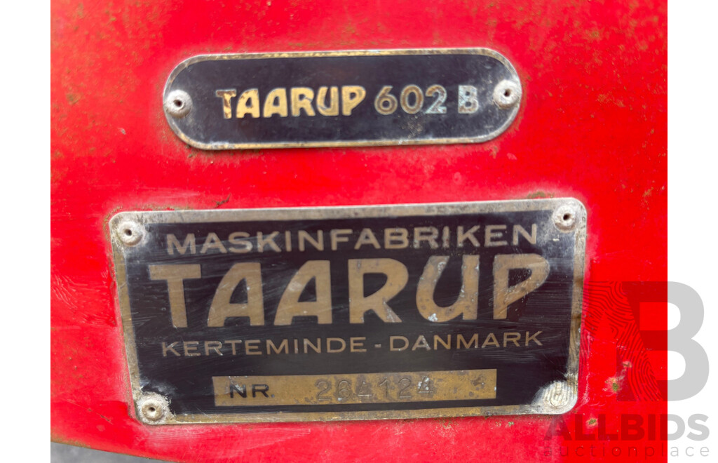 TARRUP 602B PTO Driven Forage Harvester