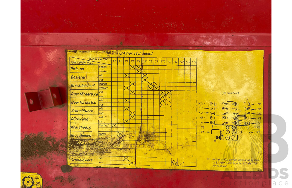 POTTINGER 544MHT Forage Harvester