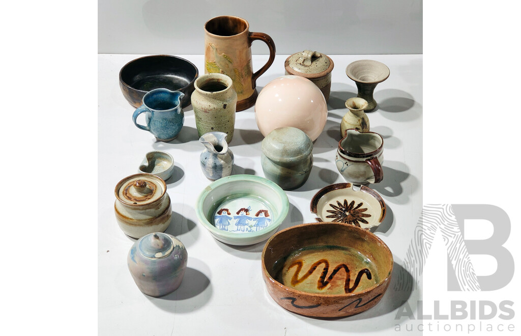 Assorted Lot of Vintage Australian Pottery