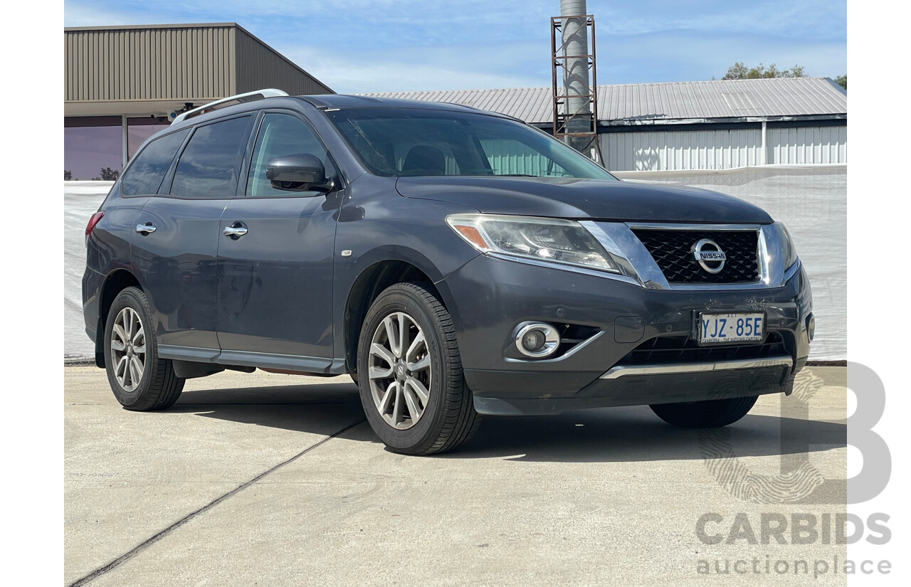 05/14 Nissan Pathfinder ST (4x2) FWD R52 4D Wagon Grey 3.5L
