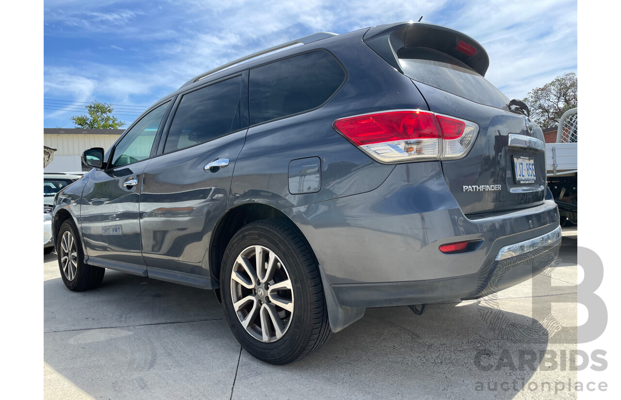 05/14 Nissan Pathfinder ST (4x2) FWD R52 4D Wagon Grey 3.5L